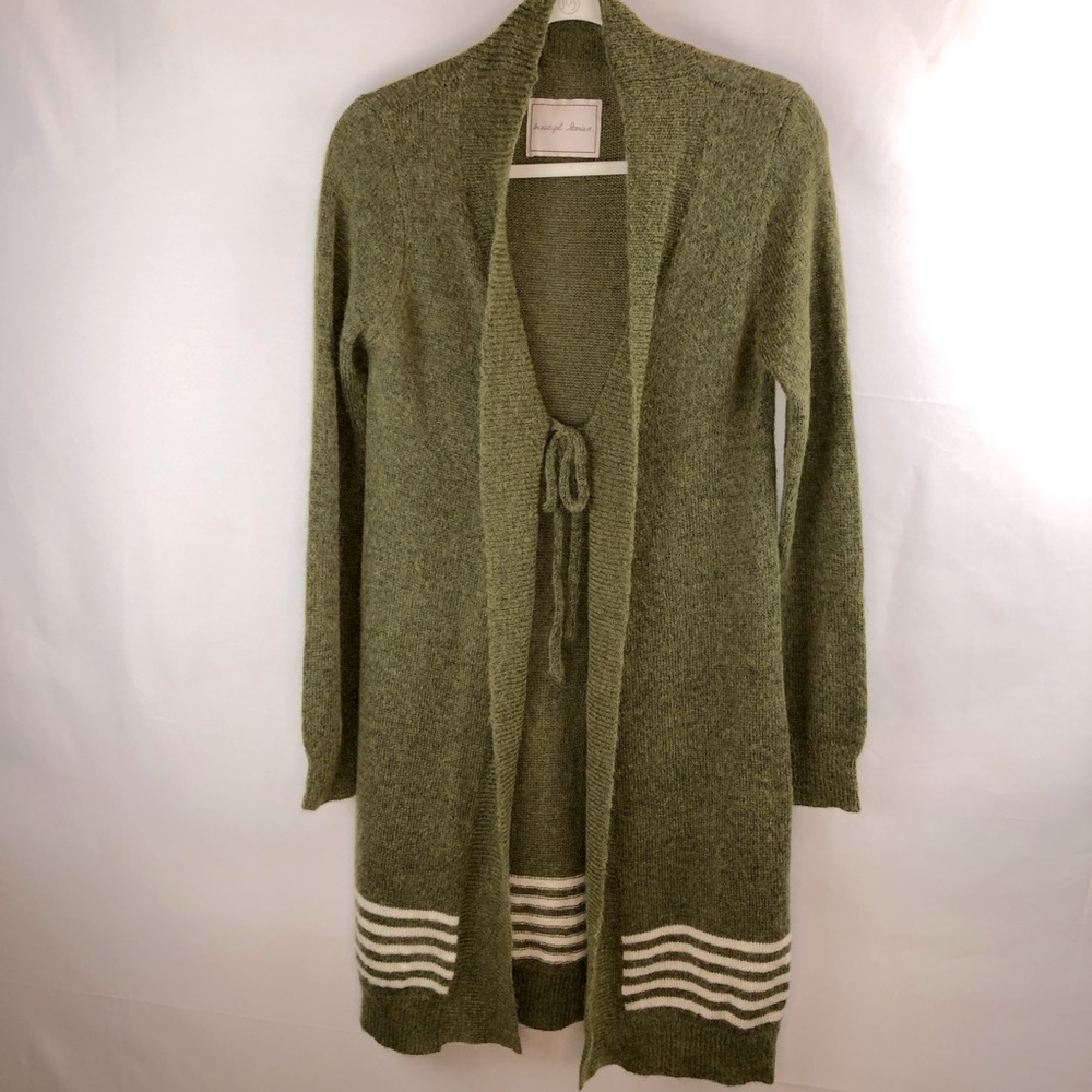 Beautiful Stories Sz S olive Tunic Sweater NWOT
